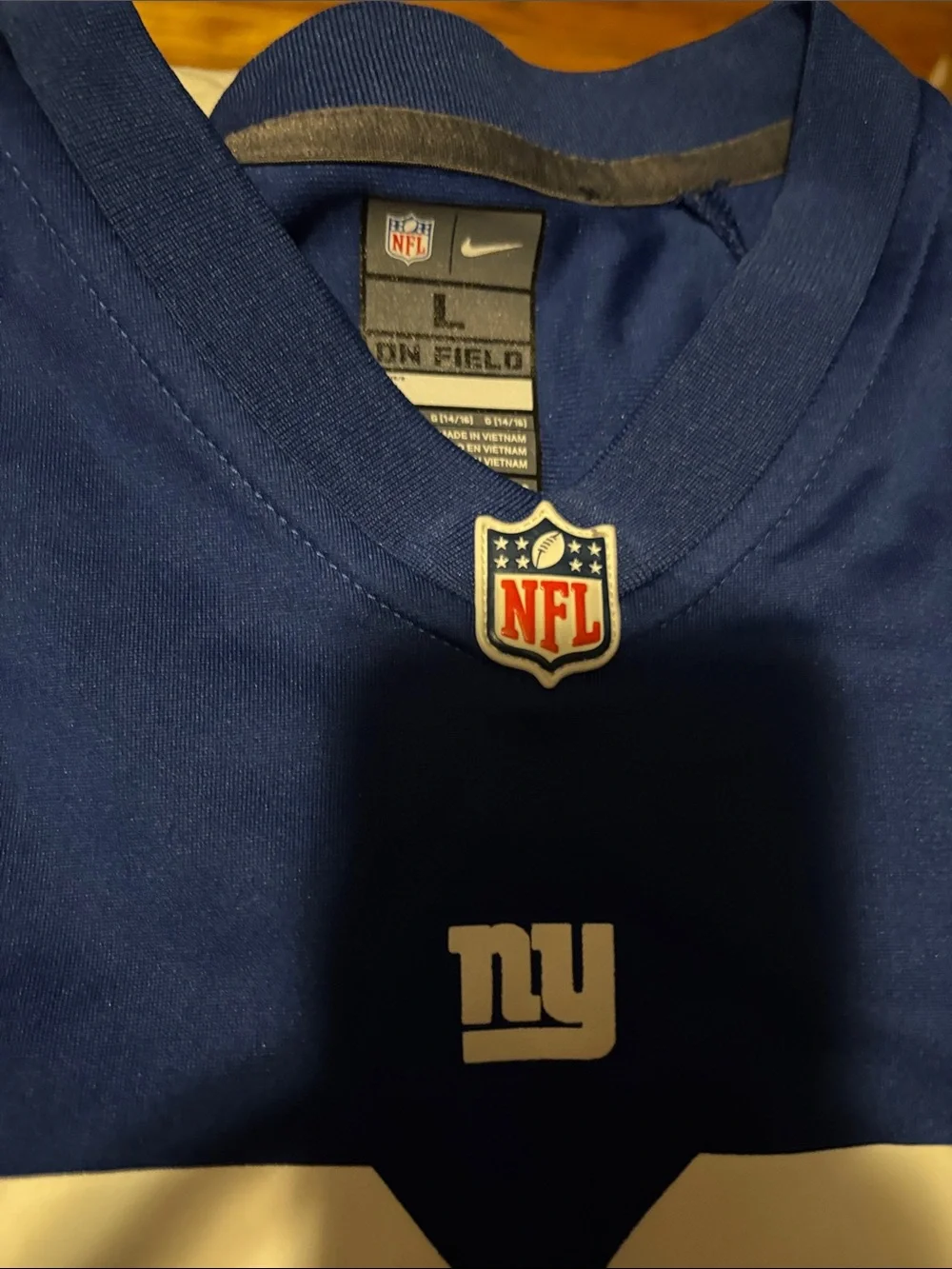 Nike Royal Blue NY Giants Football Jersey #26 Barkley